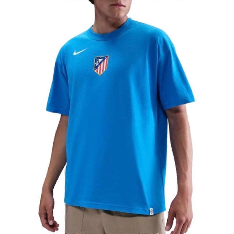 2025-2026 Atletico Madrid Total 90 Football T-Shirt (Blue)