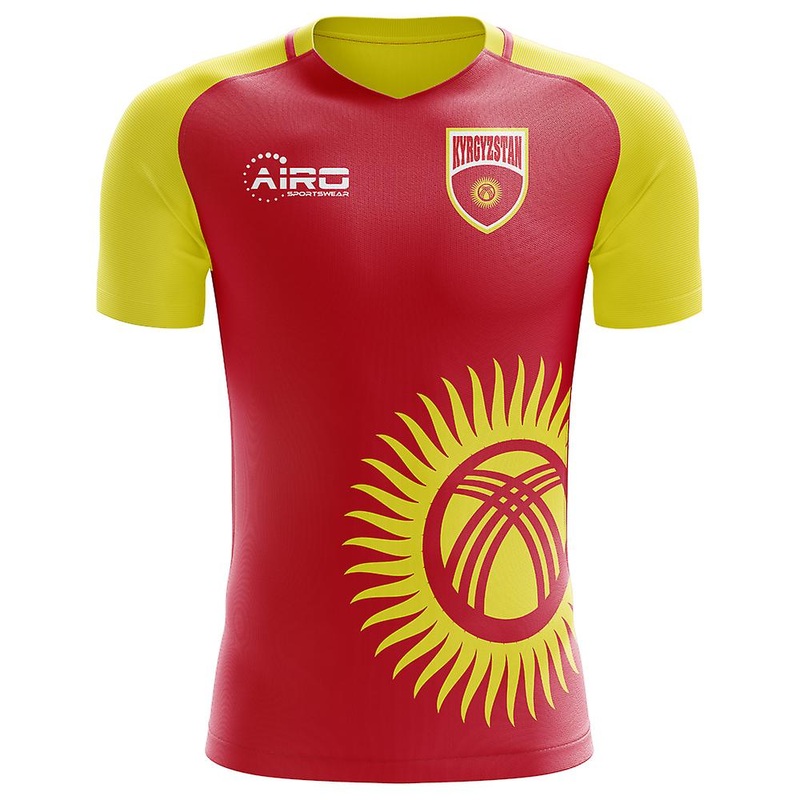 2025-2026 Kyrgyzstan Home Concept Football Shirt - Adult Long Sleeve