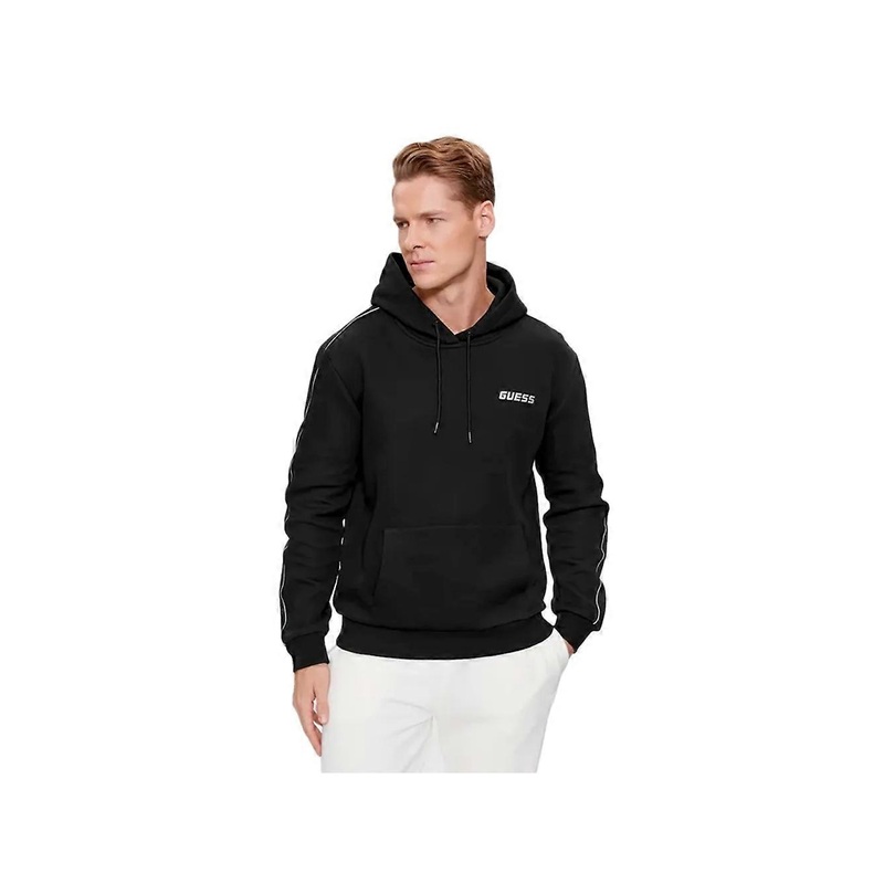Guess Stripe Men's Sweatshirt Black