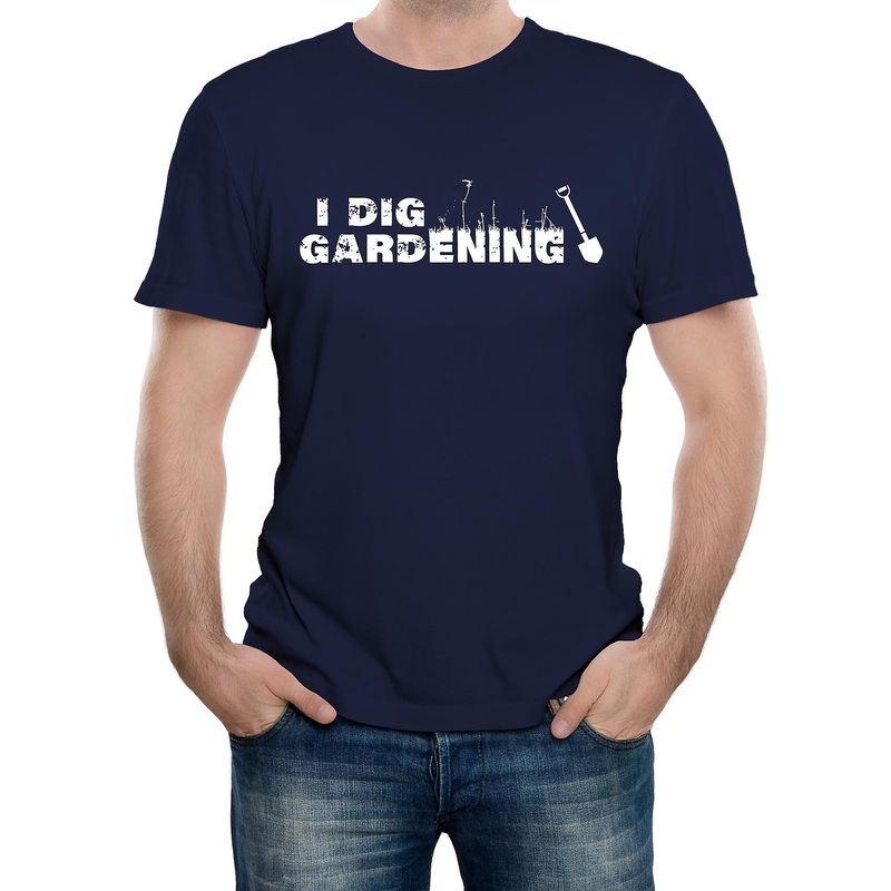 Reality Glitch I Dig Gardening Mens T-shirt