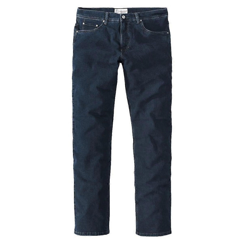 Redpoint Langley 5 Pocket Comfort Stretch Jeans - Dark Blue