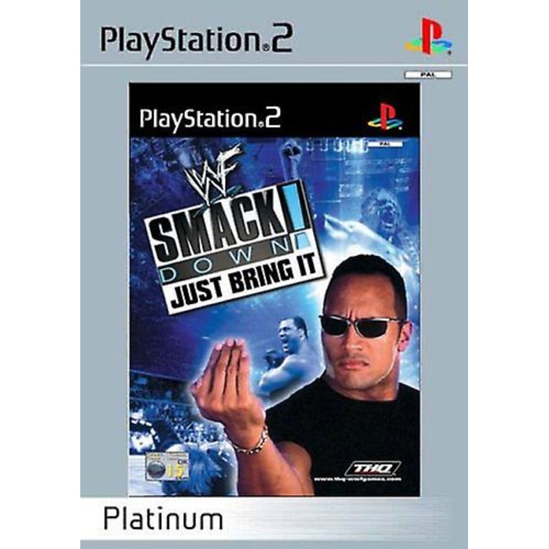 WWF SmackDown Just Bring It Platinum - PlayStation 2 - PAL - New & Sealed
