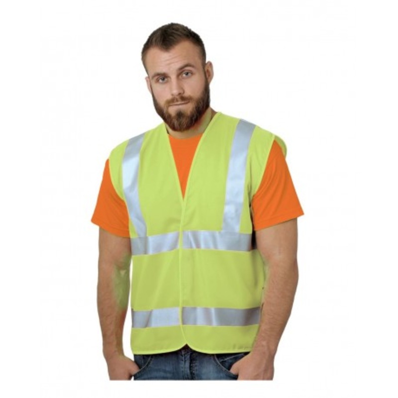 Bayside 3789 USA-Made Economy Class 2 ANSI Vest | Bayside 3789