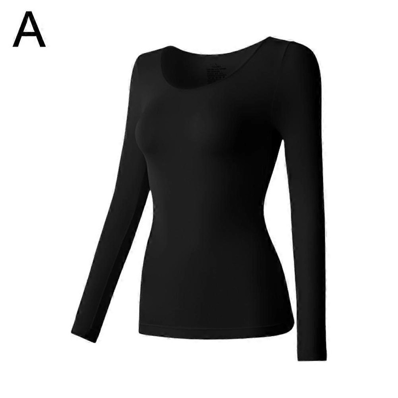Winter Autumn Women Thermal Underwear Long Sleeves Bottoming Shirt Pullover