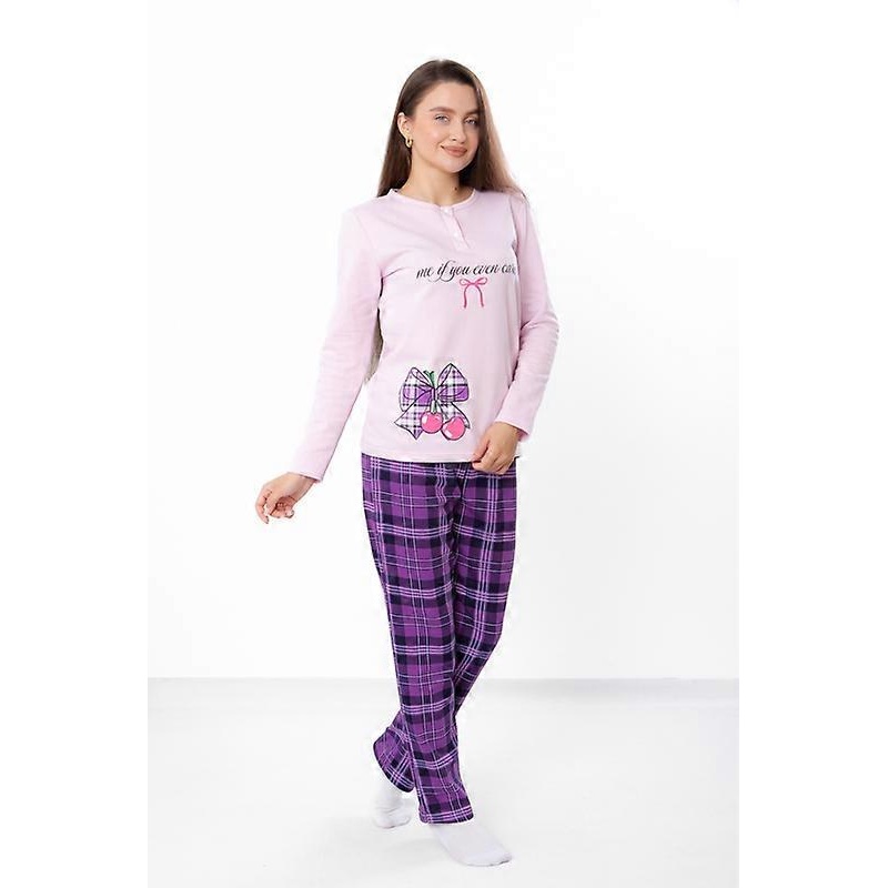Womens Cotton Pajama Set  Soft Breathable Fabric & Comfortable Fit,, Demi-season,  HC 8240-024-33