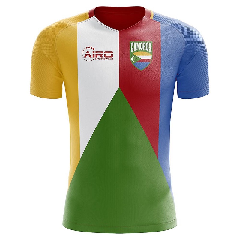 2025-2026 Comoros Home Concept Football Shirt - Kids