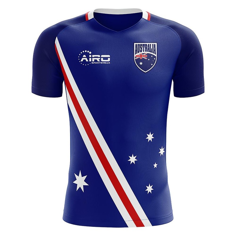 2025-2026 Australia Flag Away Concept Football Shirt