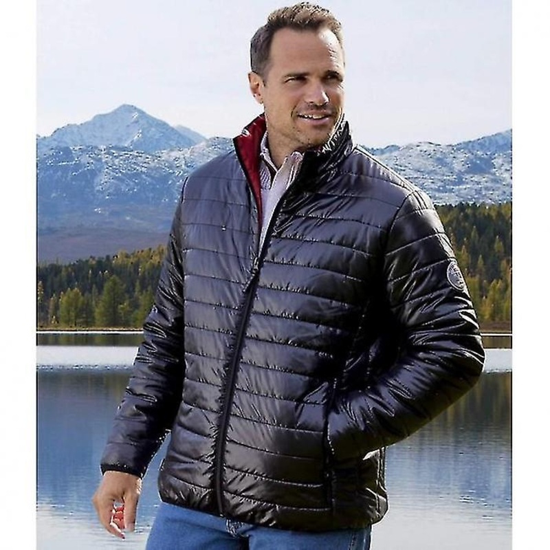Atlas For Men Mens Lightweight Water Repellent Puffer Jacket