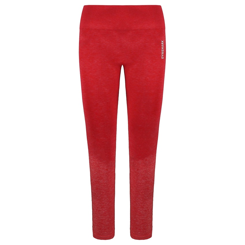 Gymshark Raspberry Red Womens Adapt Ombre Seamless Leggings GLLG4120 RRM RR