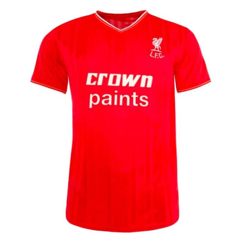 1986 Liverpool Crown Paints Home Shirt