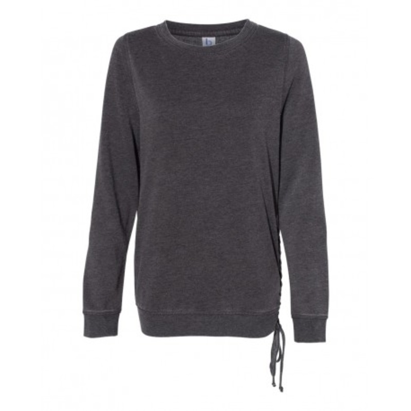 Boxercraft V03 Women's Enzyme-Washed Rally Lace-Up Sweatshirt | Boxercraft V03