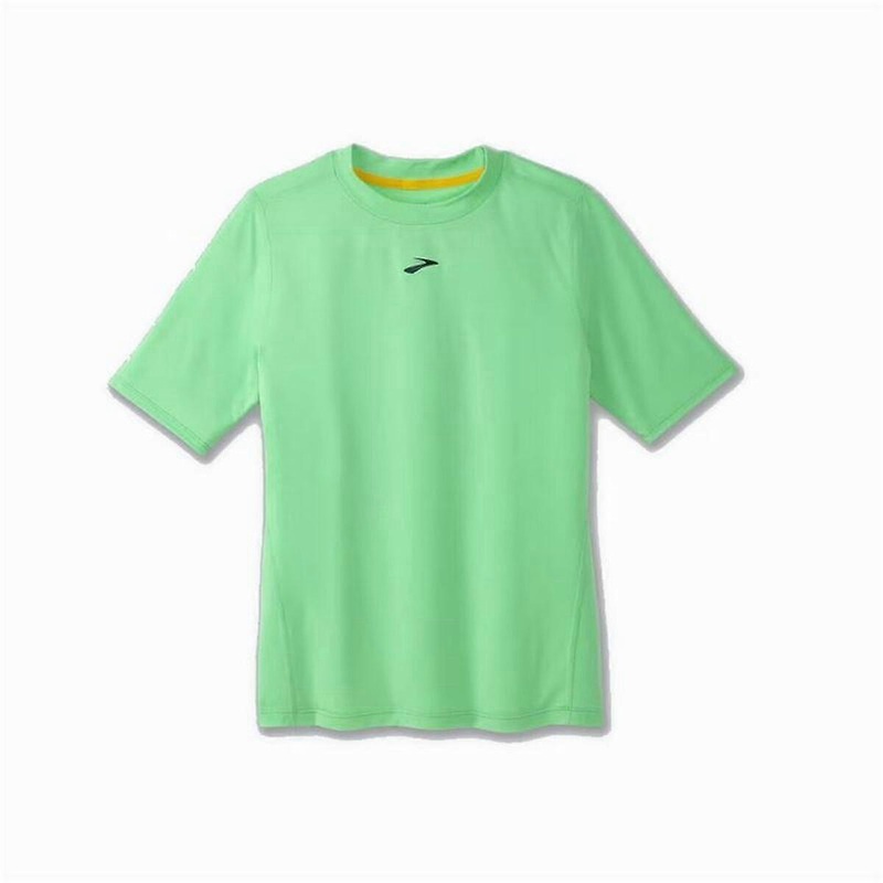 Womens Short Sleeve T-Shirt Brooks High Point Green