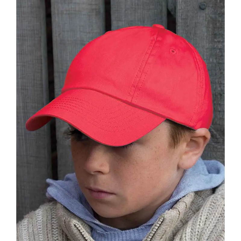 Result Headwear Junior Low-Profile Cotton Cap RC18J