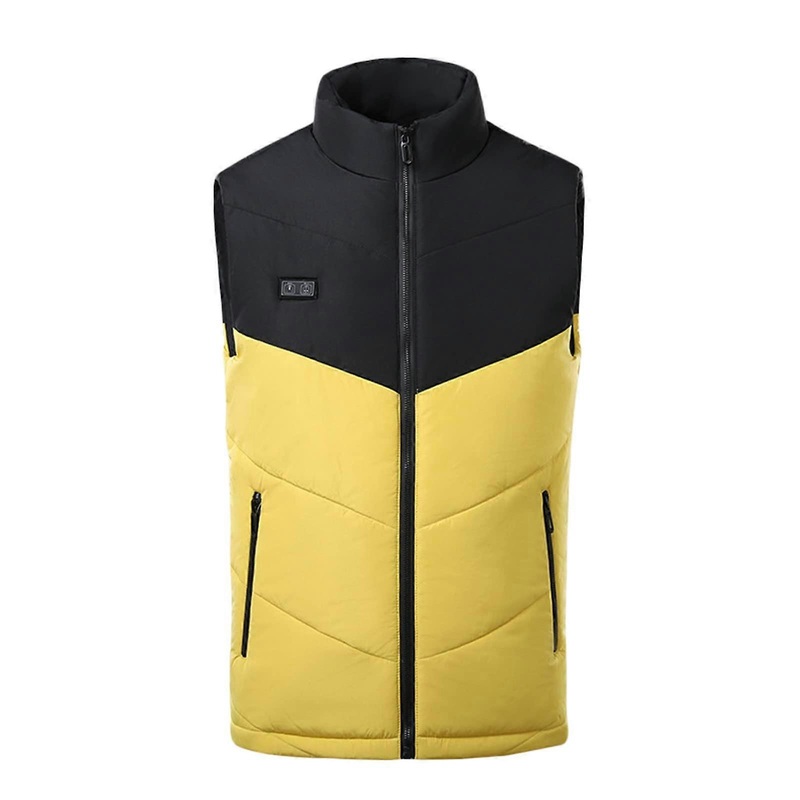 Heated Vest for Women Unisex Rechargeable Heating Vest Sleeveless Outdoor Pockets Winter Coat for Hiking