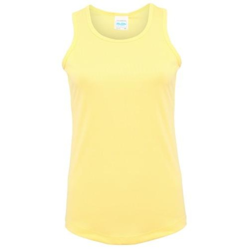 AWDis Just Cool Girlie Fit Sports Ladies Vest / Tank Top