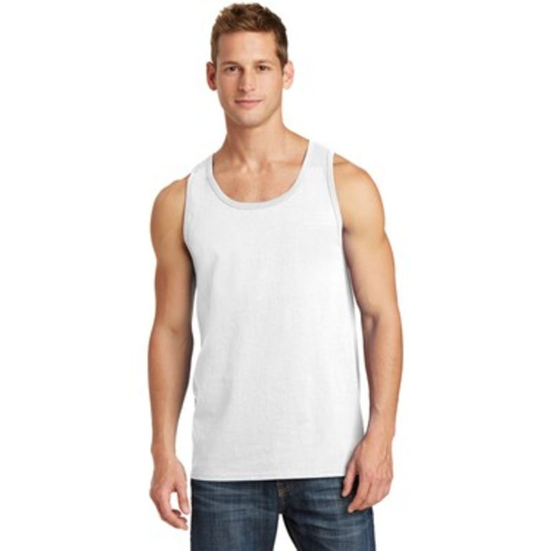 Port & Company PC54TT 5.4-Oz 100% Cotton Tank Top