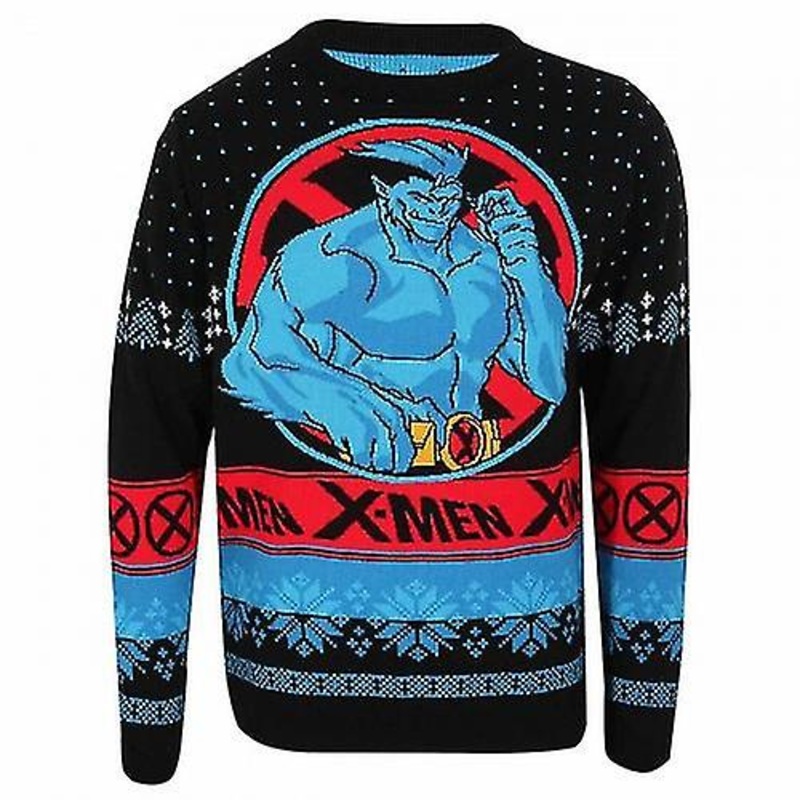 X-Men Unisex Adult Beast Knitted Jumper
