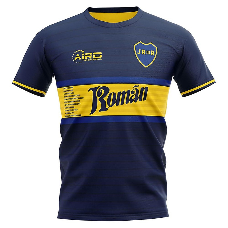 2025-2026 Boca Juniors Juan Roman Riquelme Concept Football Shirt