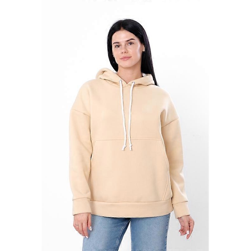 Womens Warm Hoodie  Soft Three-Thread Fabric with Kangaroo Pocket & Hood, Winter,  HC 8360-025