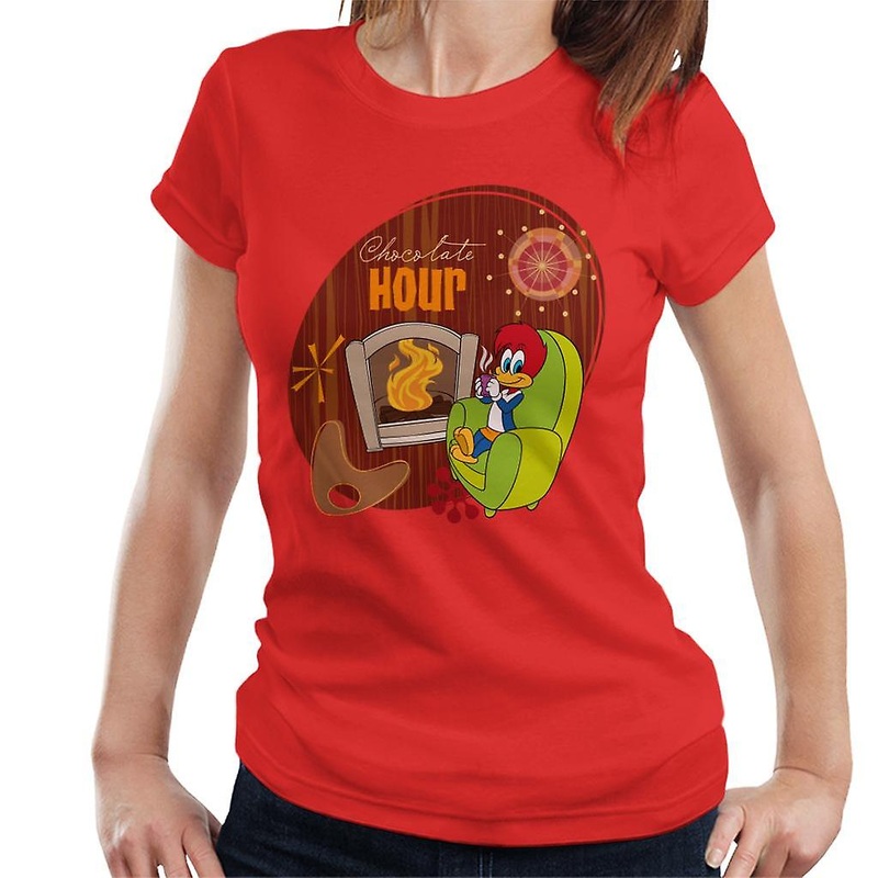 Woody Woodpecker Winnie Woodpecker Chocolate Hour Women's T-Shirt