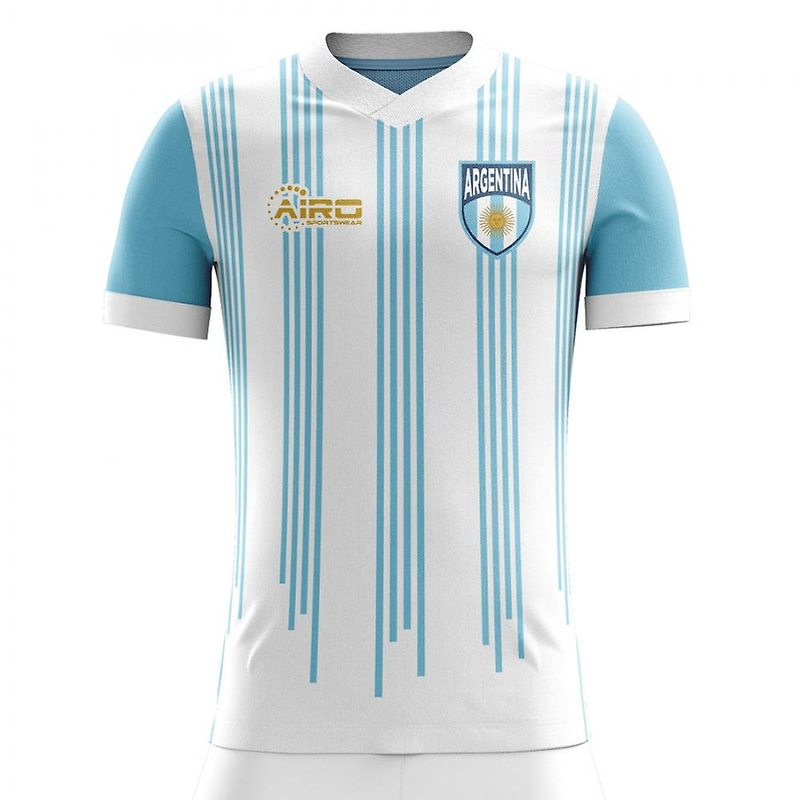 2025-2026 Argentina Home Concept Football Shirt - Kids (Long Sleeve)