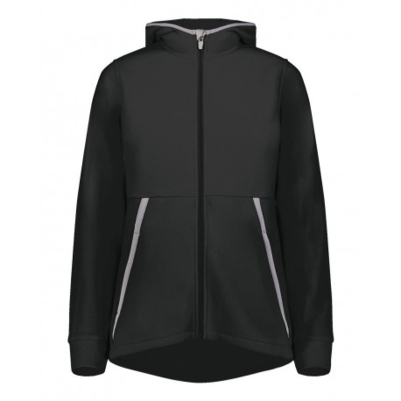Augusta Sportswear 6860 Eco Revive Women's Polar Fleece Hooded Full-Zip Jacket | Augusta Sportswear 6860