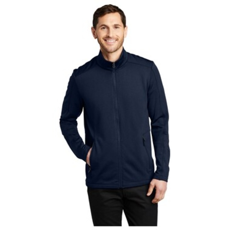 Port Authority F239 Grid Fleece Jacket