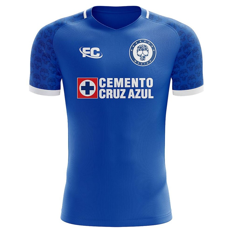 2018-2019 Cruz Azul Fans Culture Home Concept Shirt