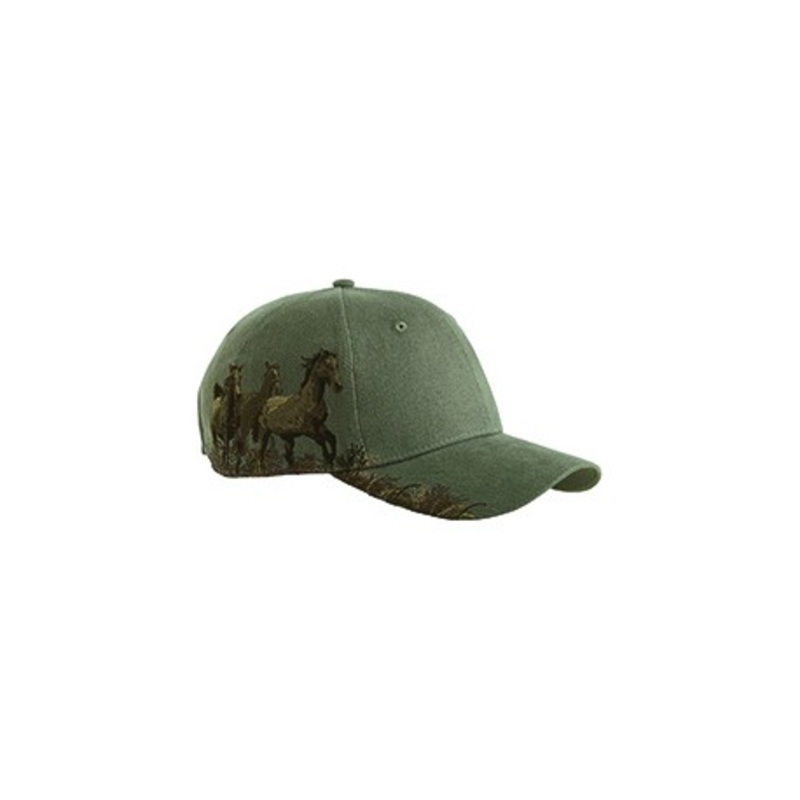 Dri Duck DI3264 Brushed Cotton Twill Mustang Cap | Dri Duck DI3264