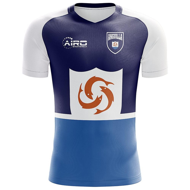 2025-2026 Anguilla Home Concept Football Shirt - Kids