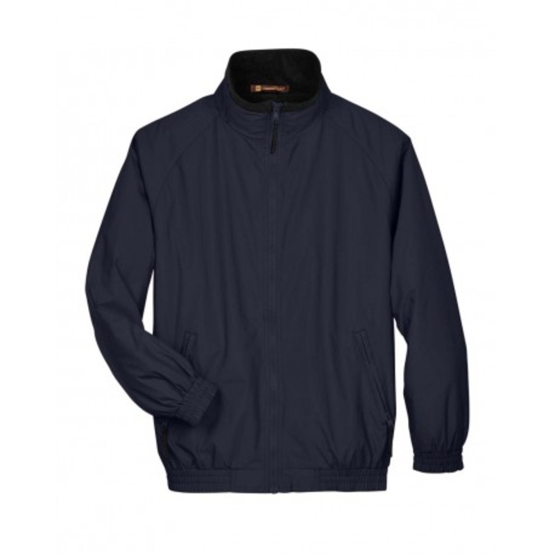 Harriton M740 Fleece Lined Nylon Jacket | Harriton M740