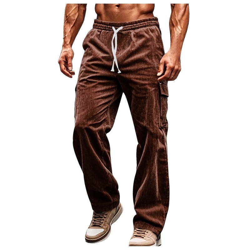 Men's Corduroy Trousers, Cargo Trousers, Plain Work Trousers, Vintage American Trousers