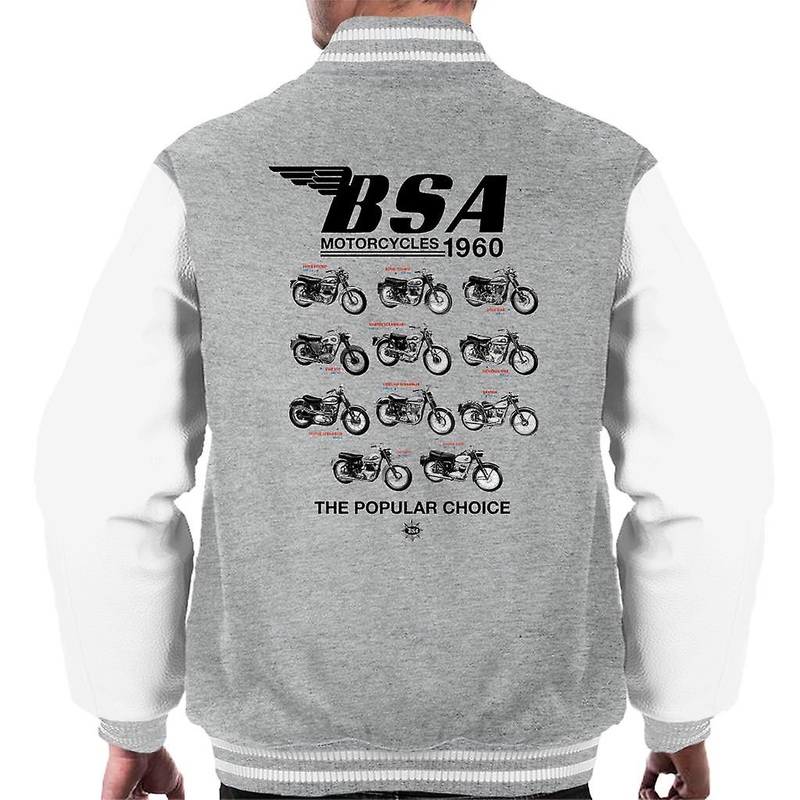 BSA Motorcycles 1960 The Popular Choice Men's Varsity Jacket