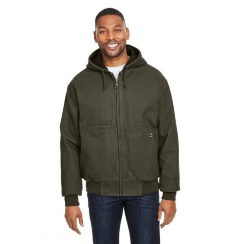 Dri Duck 5034 Men's Laramie Canvas Hooded Jacket | Dri Duck 5034