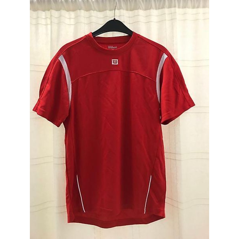 Wilson men's T-Shirt Club red/white WRE10170014