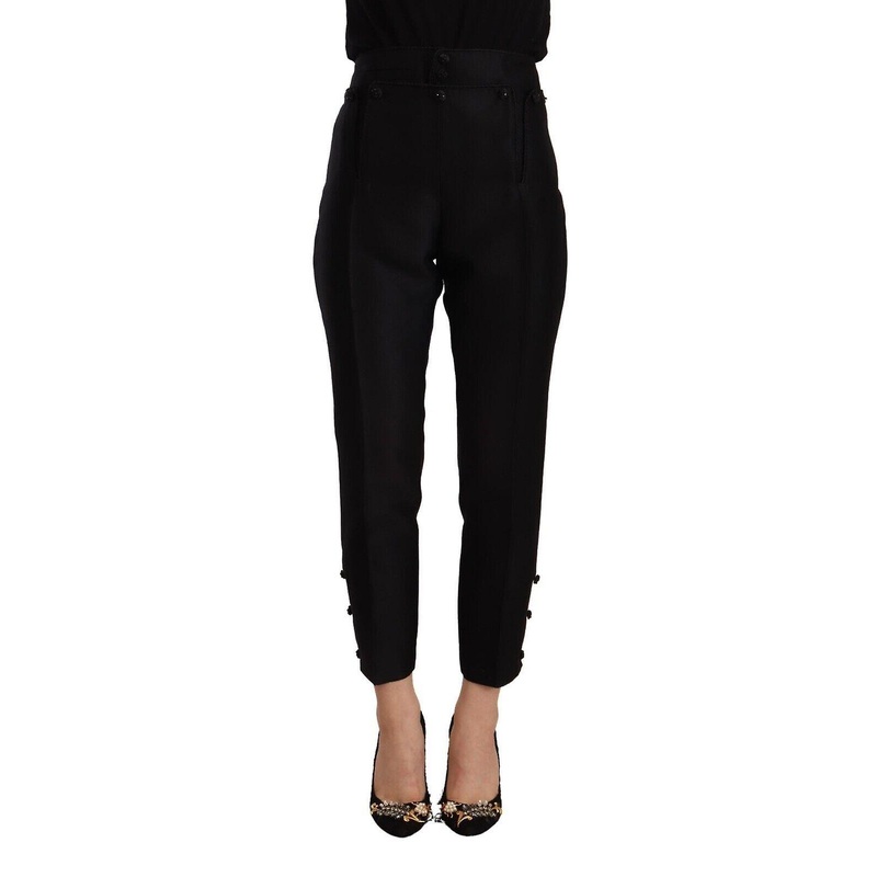 Wool High Waist Skinny Women Pants