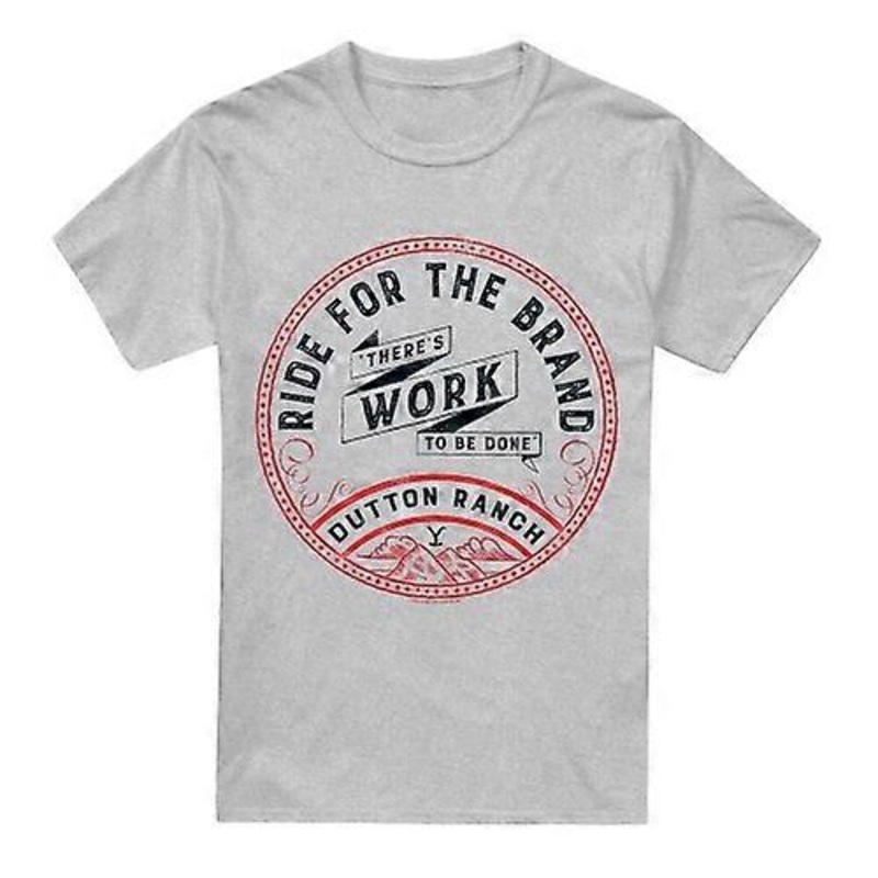 Yellowstone Mens There's Work to Be Done T-Shirt