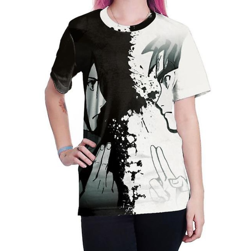 2022 Hot Selling New Outlet  Anime Character Naruto Naruto Sasuke 3d Digital Printing Short-sleeved T-shirt For Men And Women