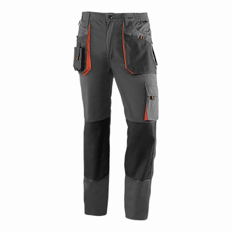 JUBA Top Range Safety Pants Black Grey Orange