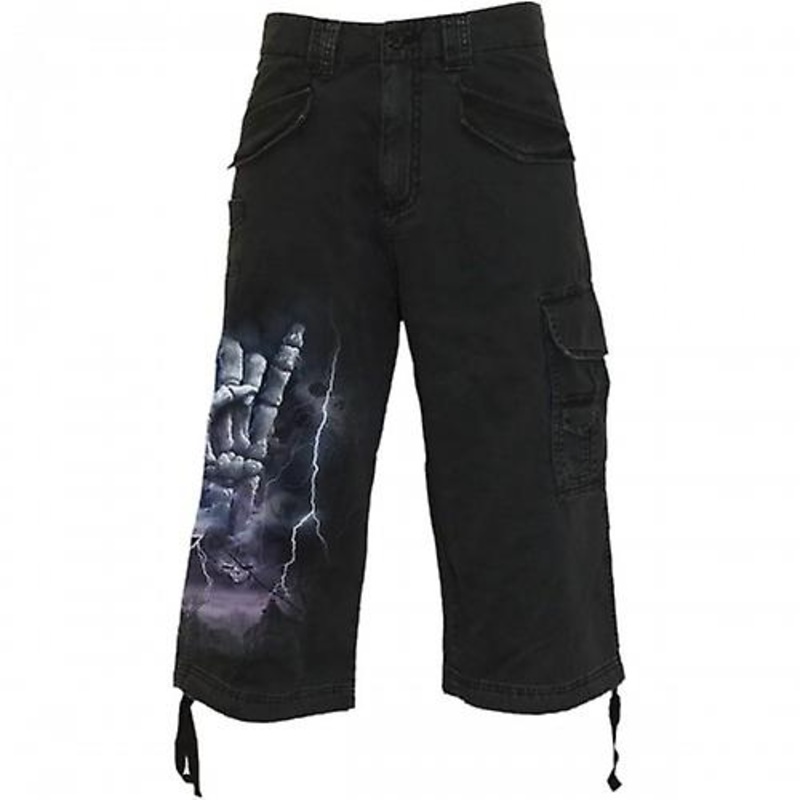 Spiral Direct Unisex Adult Rock Eternal Vintage Cargo Shorts