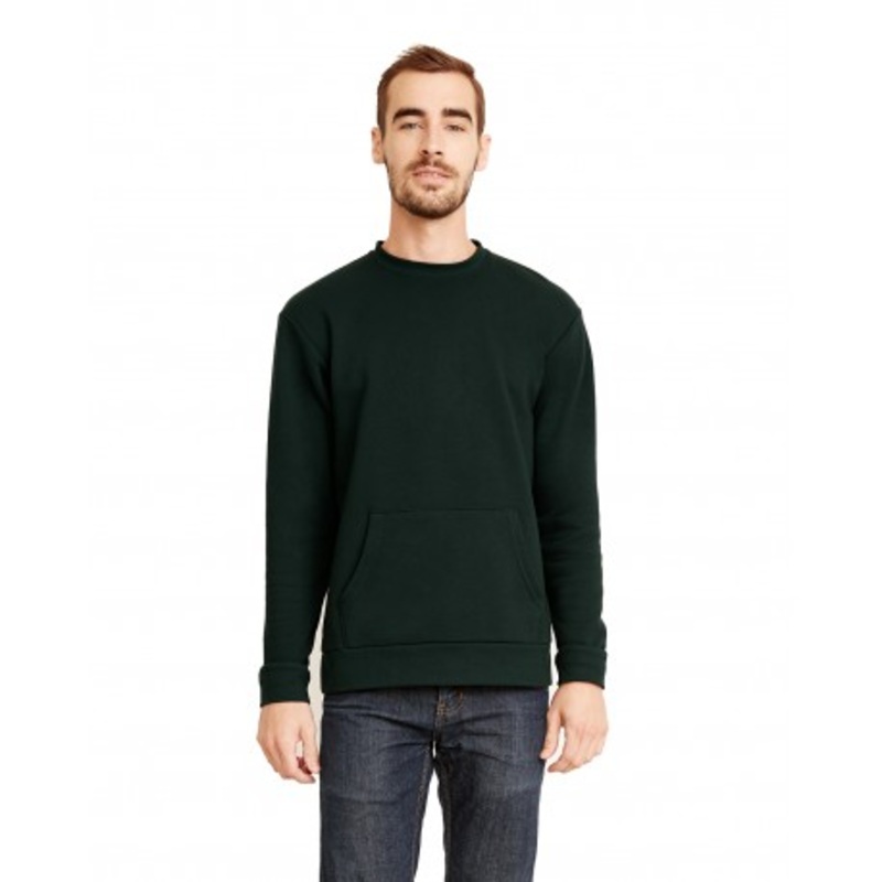 Next Level 9001 Unisex Santa Cruz Pocket Sweatshirt | Next Level Apparel 9001