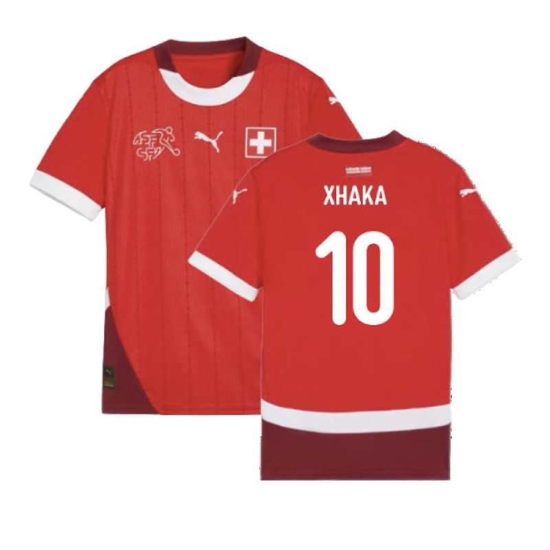 2024-2025 Switzerland Home Shirt (Kids) (Xhaka 10)