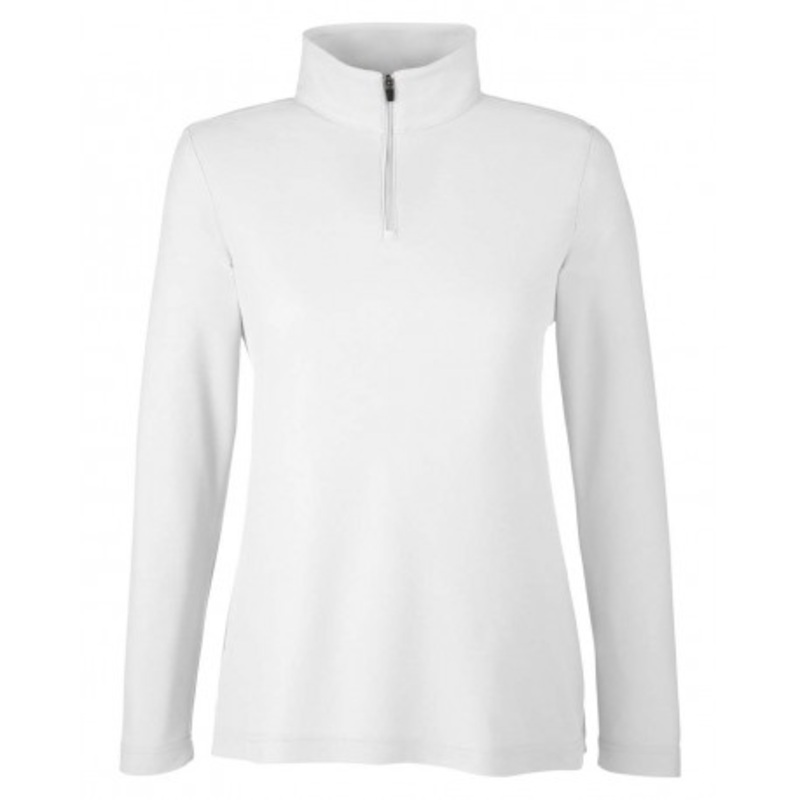 CORE365 CE405W Women's Fusion ChromaSoft Pique Quarter-Zip Pullover | CORE365 CE405W