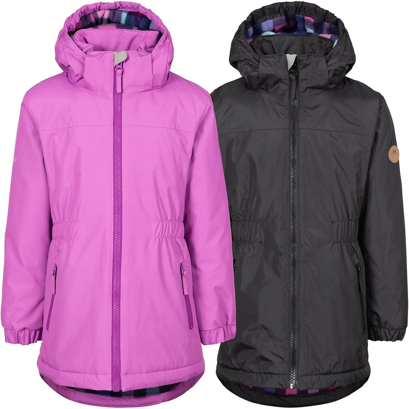 Trespass Kids Bertha Waterproof Hooded Padded Warm Winter Jacket Coat