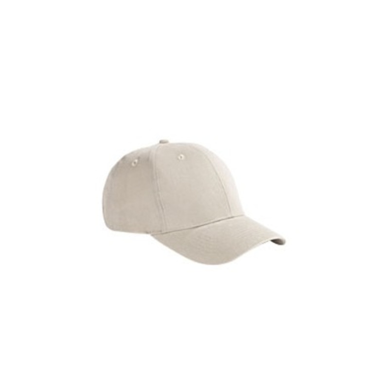 Big Accessories BX002 6-Panel Brushed Twill Structured Cap | Big Accessories BX002