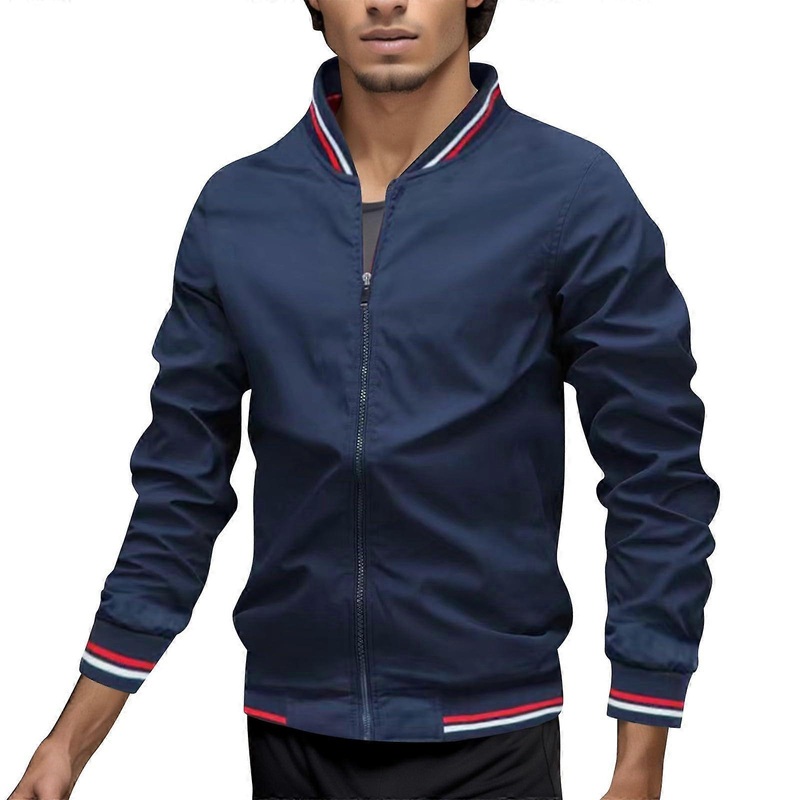 Coat Men's Steampunk Jacket Softshell Jacket Quilted Parka Winter Coat A3 navy 4XL