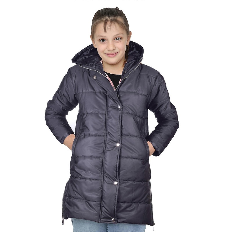 A2Z 4 Kids Girls Down Vest Fashion Oversized Hooded Quilted Padded Jacket