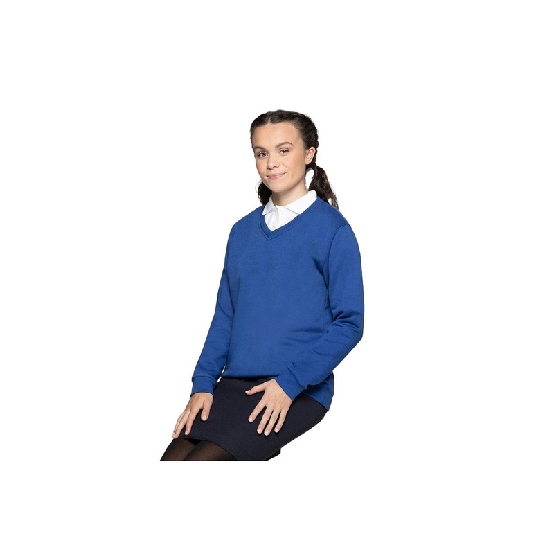 Blue Max Banner Select V-Neck Sweatshirt 3SV | Activewear Group