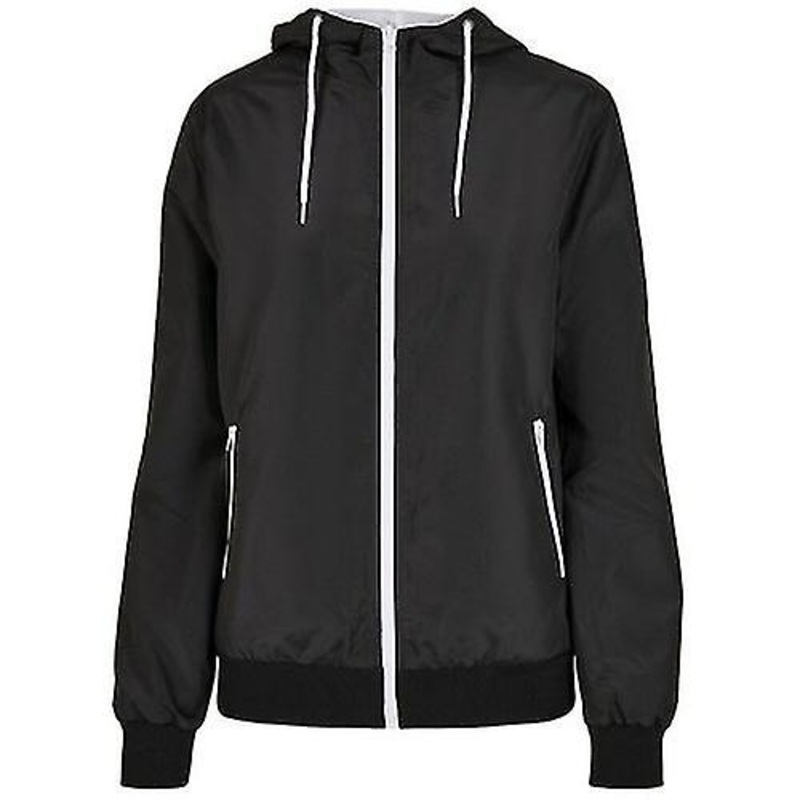 Build Your Brand Womens/Ladies Windrunner Recycled Jacket