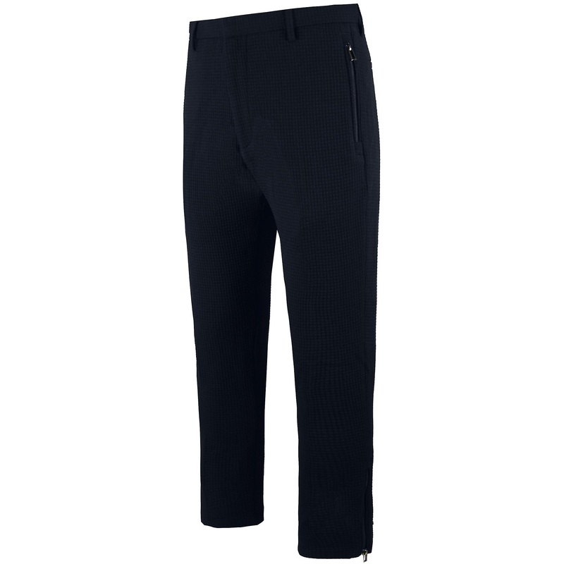 Emporio Armani Slim Fit Dark Navy Mens Waffle Trousers Bottoms 3Z1PM6 1NFCZ 0920